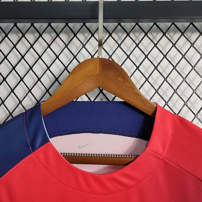 PSG Paris Saint-Germain 2023 Red-Blue Training Kit Shirt