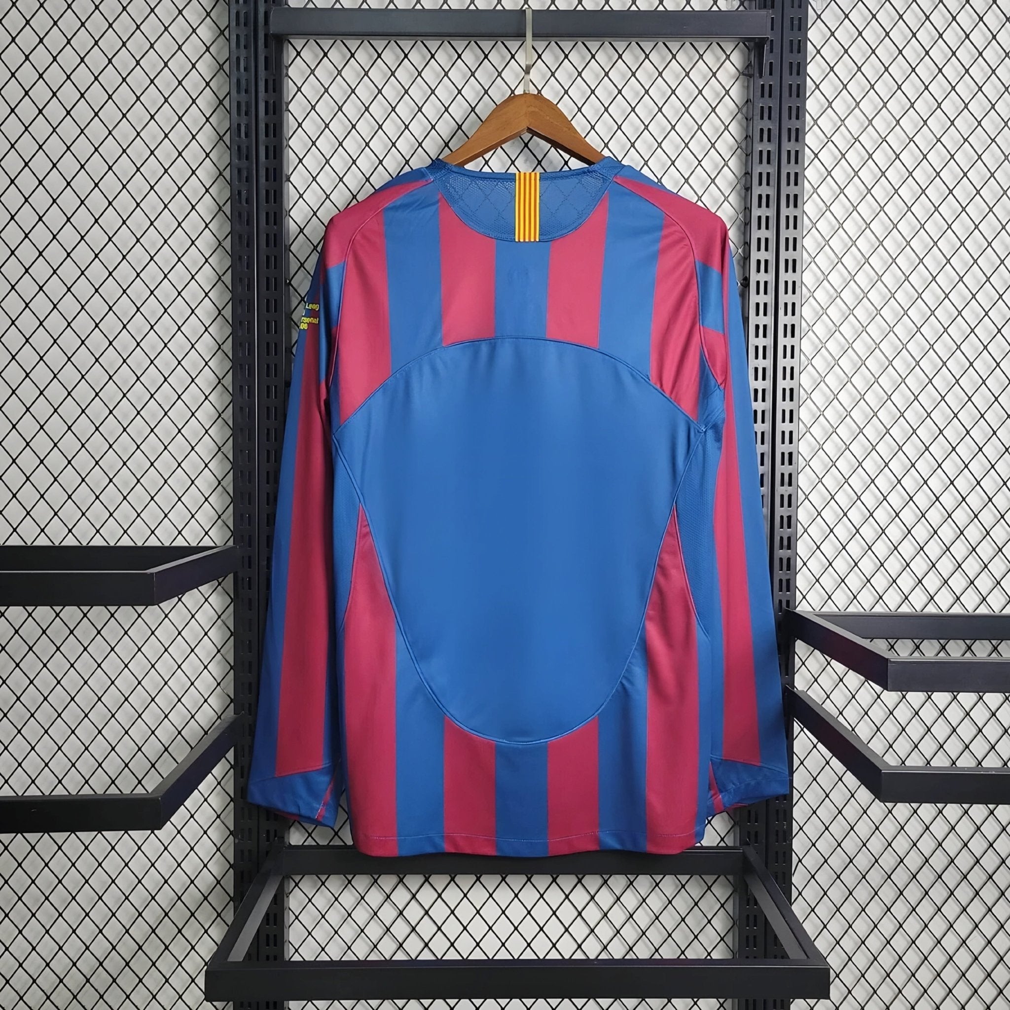 Barcelona 2005 L/S UCL Home Shirt