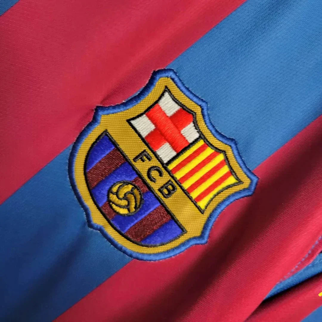 Barcelona 2005 L/S UCL Home Shirt