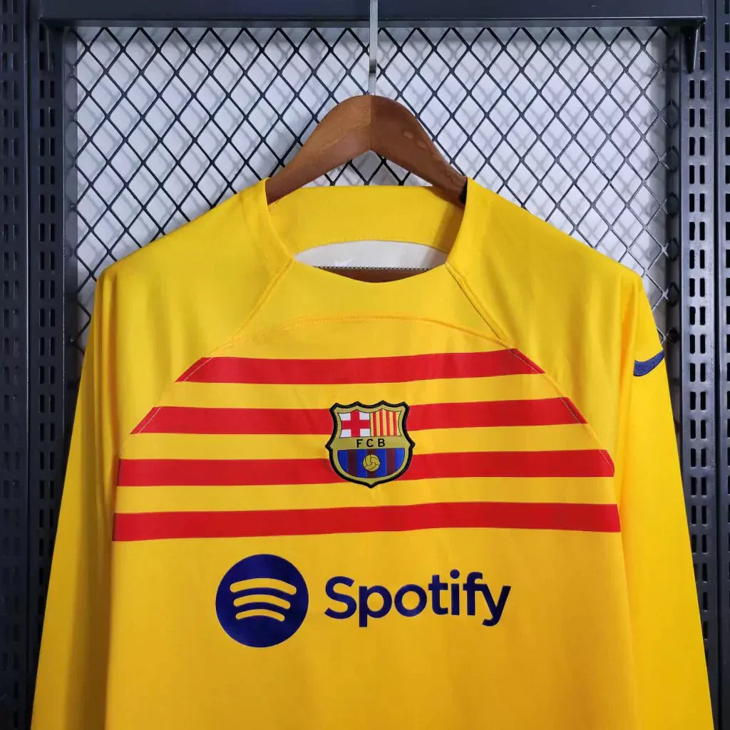 Barcelona 2023 L/S Fourth Away Shirt