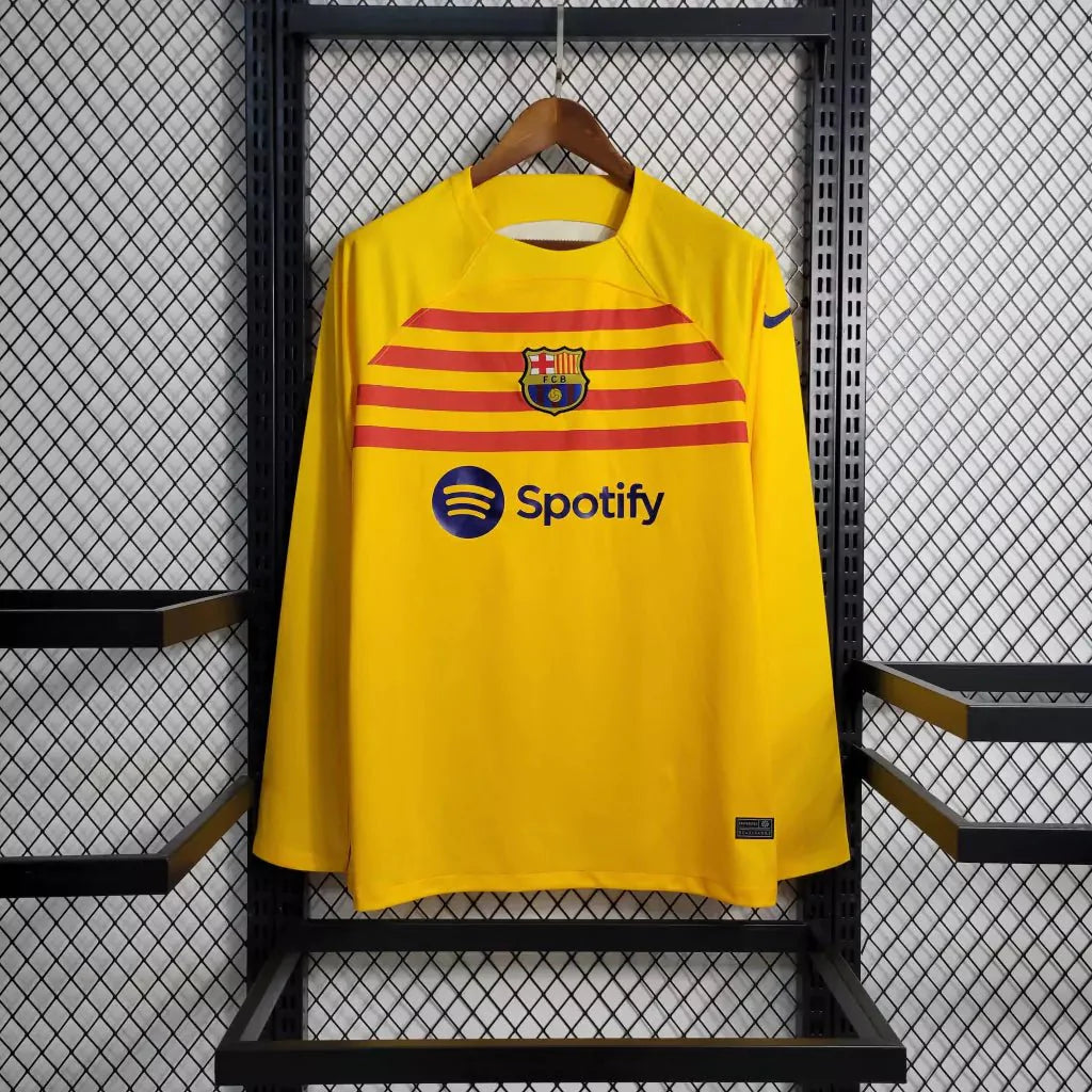 Barcelona 2023 L/S Fourth Away Shirt