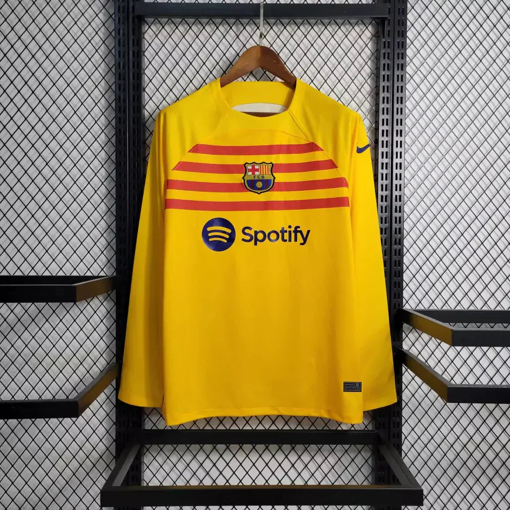 Barcelona 2023 L/S Fourth Away Shirt