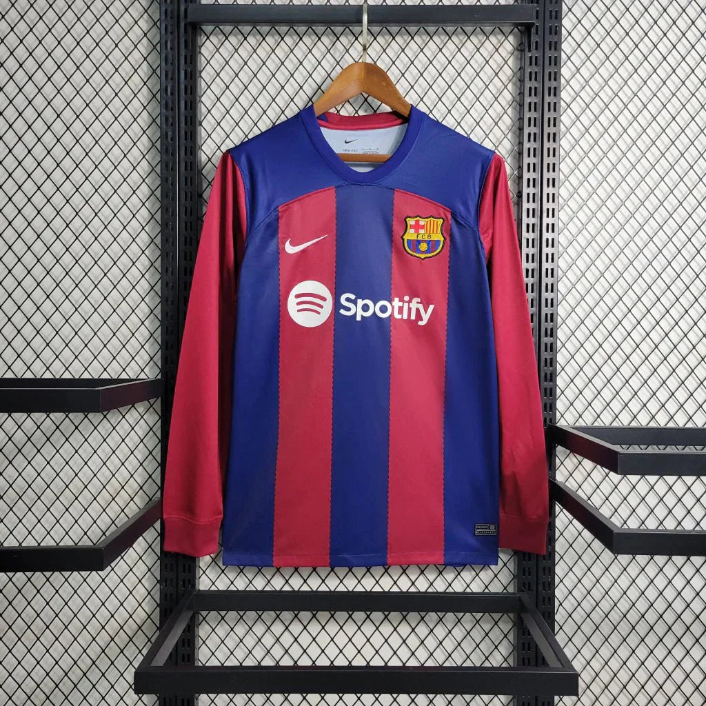 Barcelona 2023 L/S Home Shirt