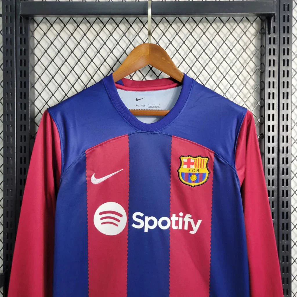 Barcelona 2023 L/S Home Shirt