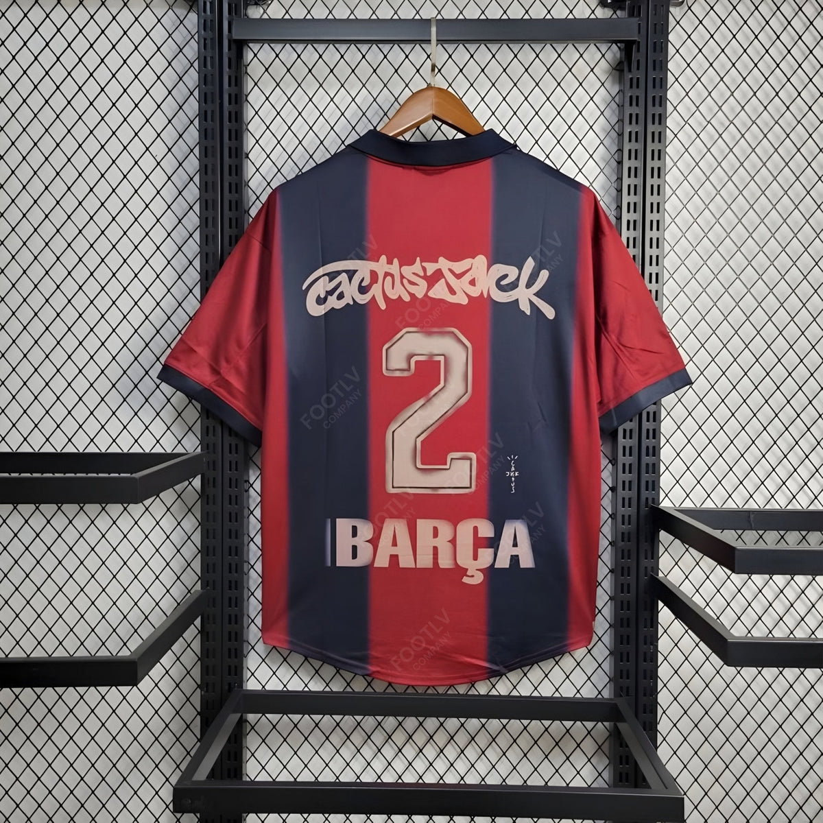 Barcelona x Travis Scott 2024 Skeleton Special Shirt