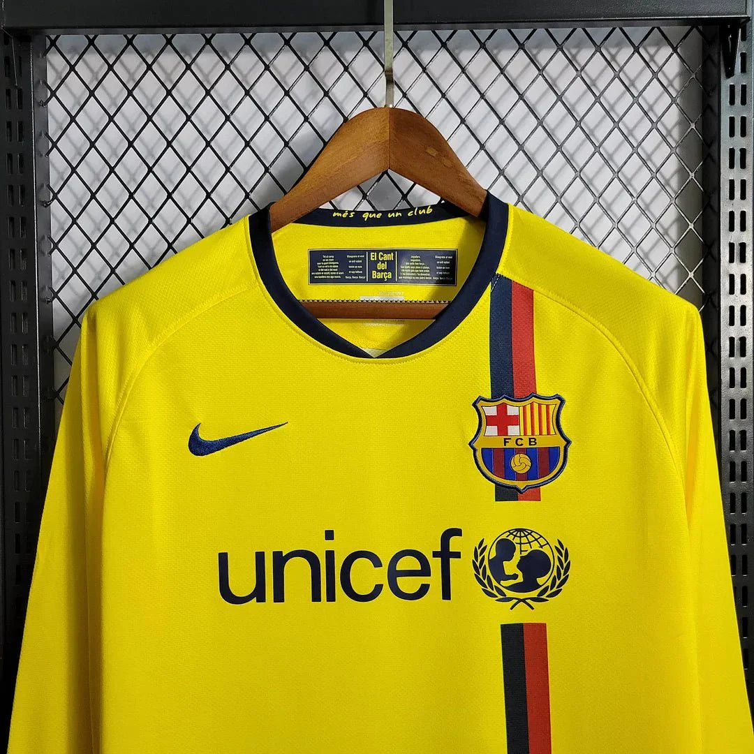 Barcelona 2008 L/S Away Shirt
