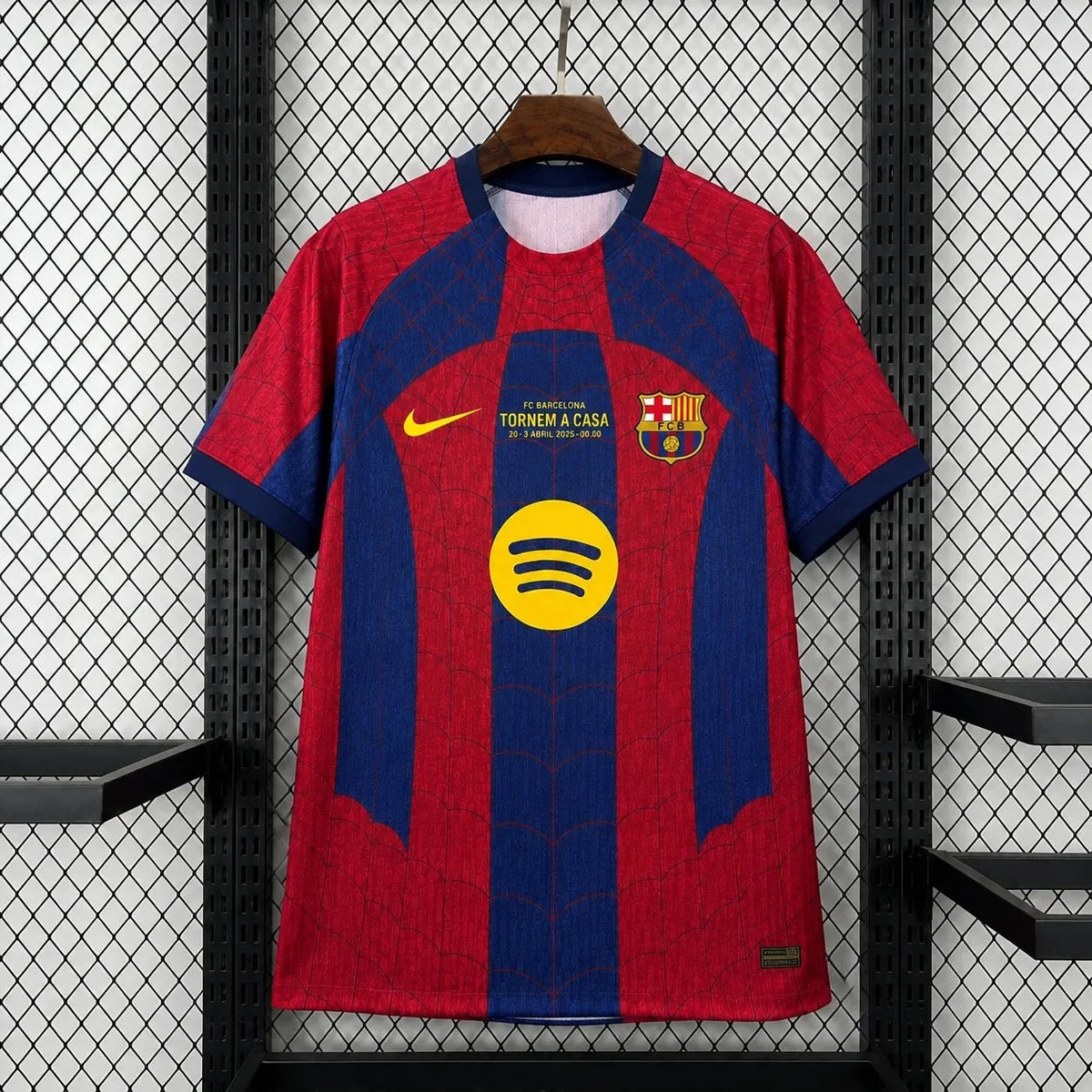 Barcelona 2026 Barcelona X Spiderman Home Red Shirt
