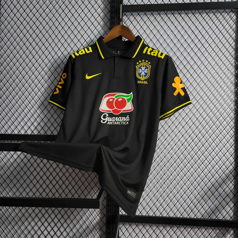 Brazil Black Polo Shirt