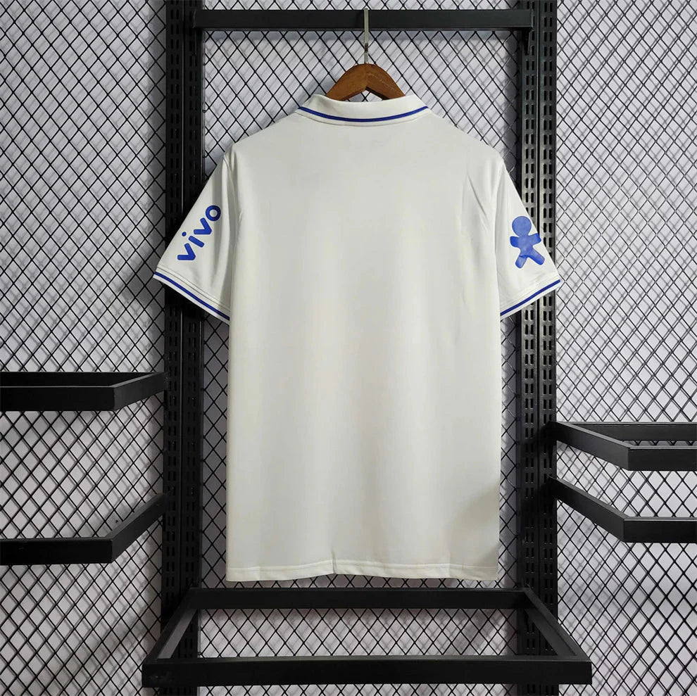 Brazil White Polo Shirt
