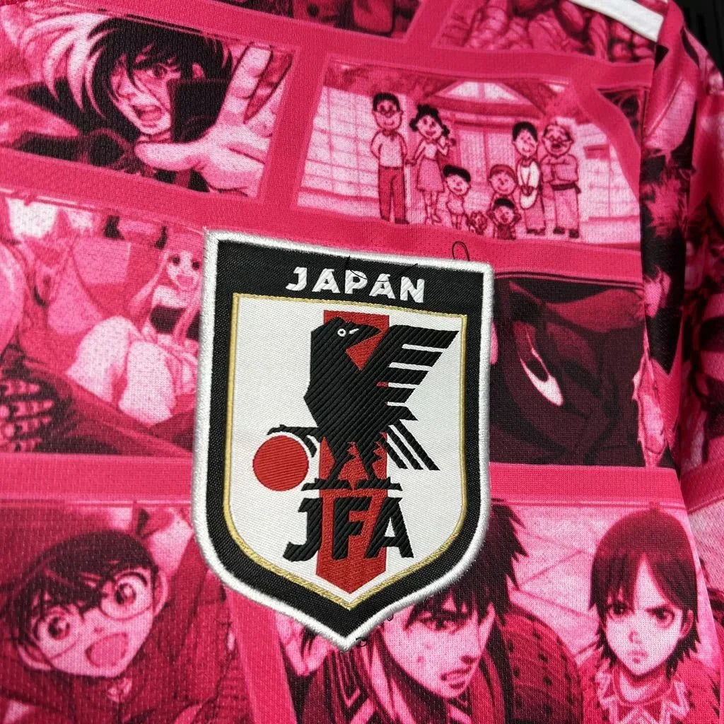 Japan × Anime Pink Shirt