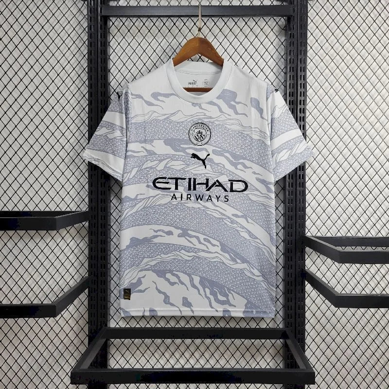 Man City 2023 Year of the Dragon Special Shirt