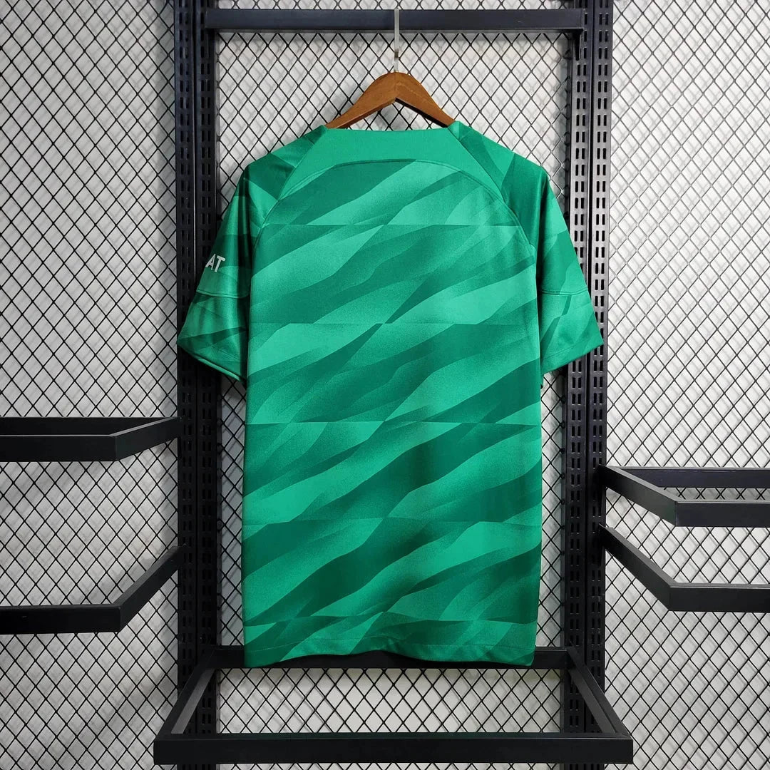 PSG Paris Saint-Germain 2023 Goalkeeper Green Shirt