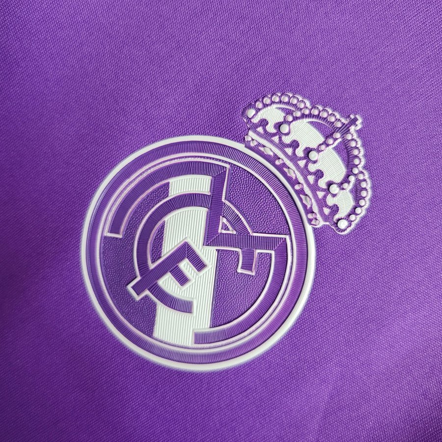 Real Madrid 2016 L/S Away UCL Shirt