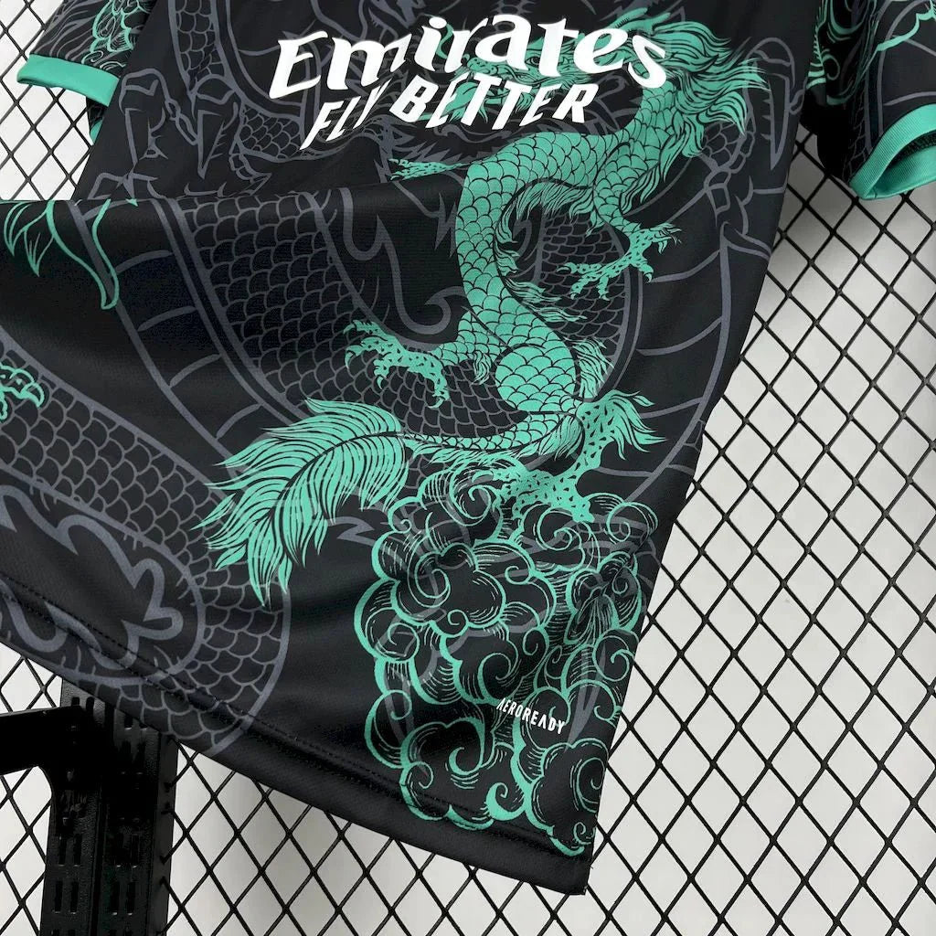 Real Madrid 2025 Emerald Dragon Special Shirt