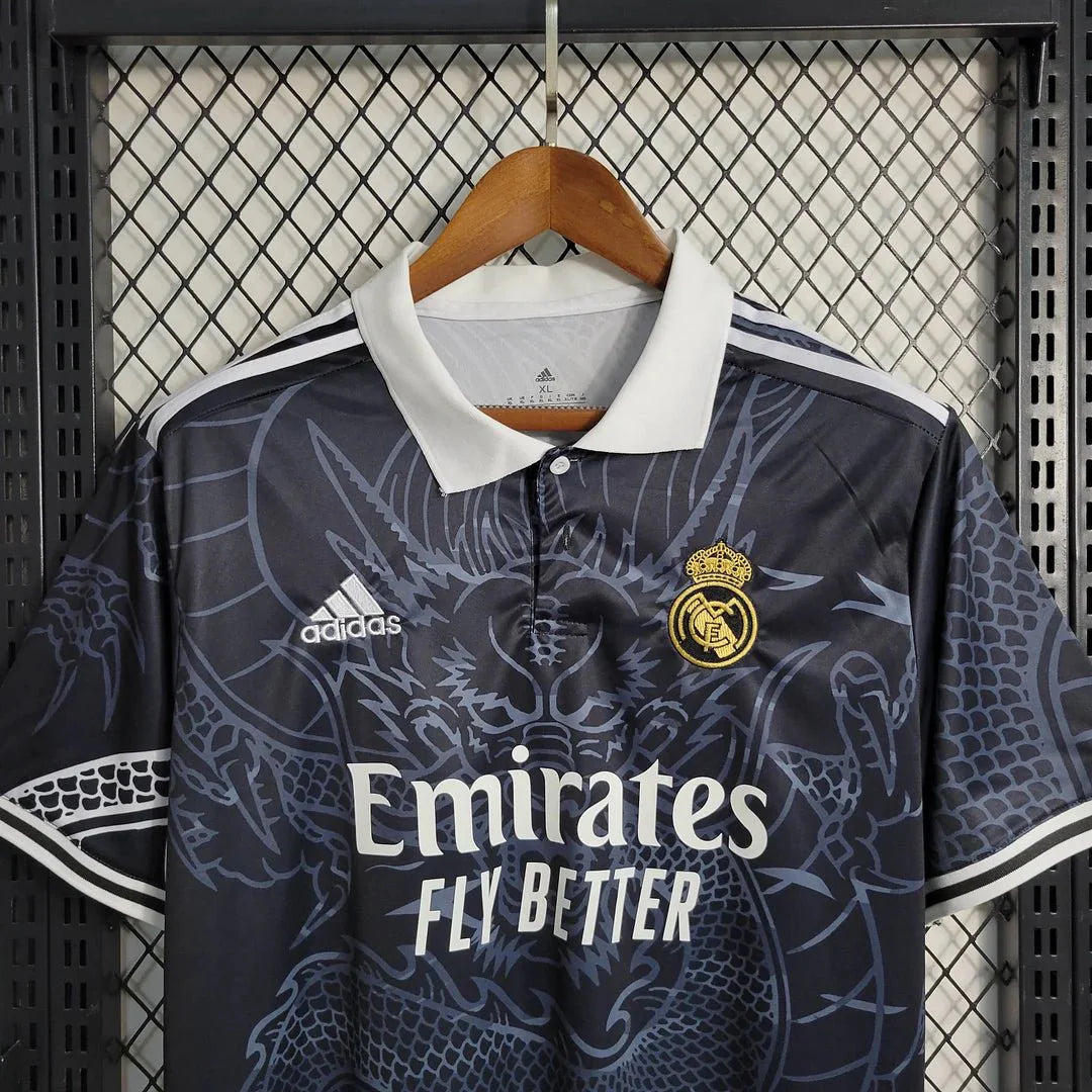Real Madrid 2024 Navy Dragon Special Shirt