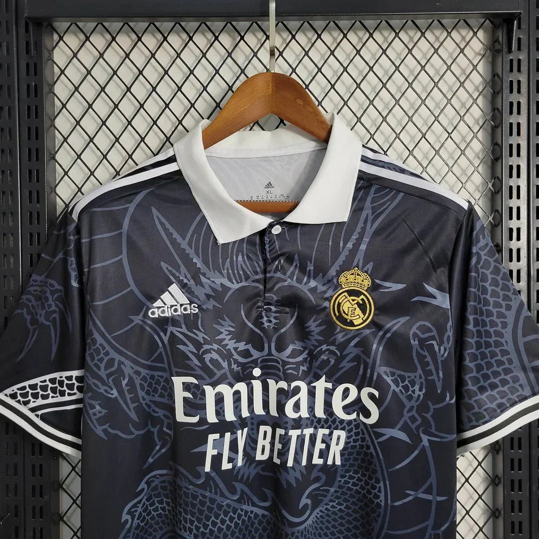 Real Madrid 2024 Navy Dragon Special Shirt