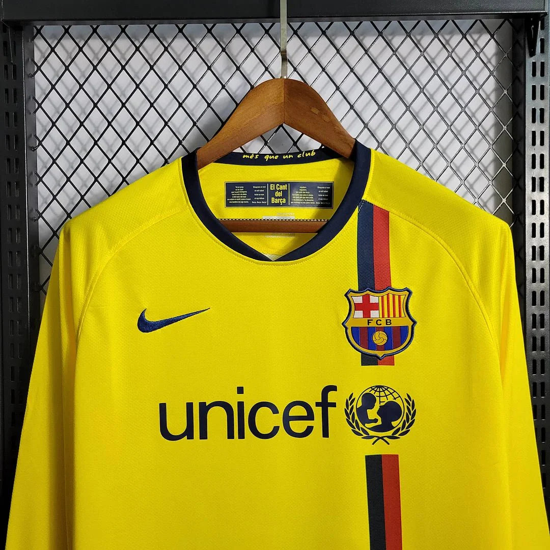 Barcelona 2008 L/S Away Shirt