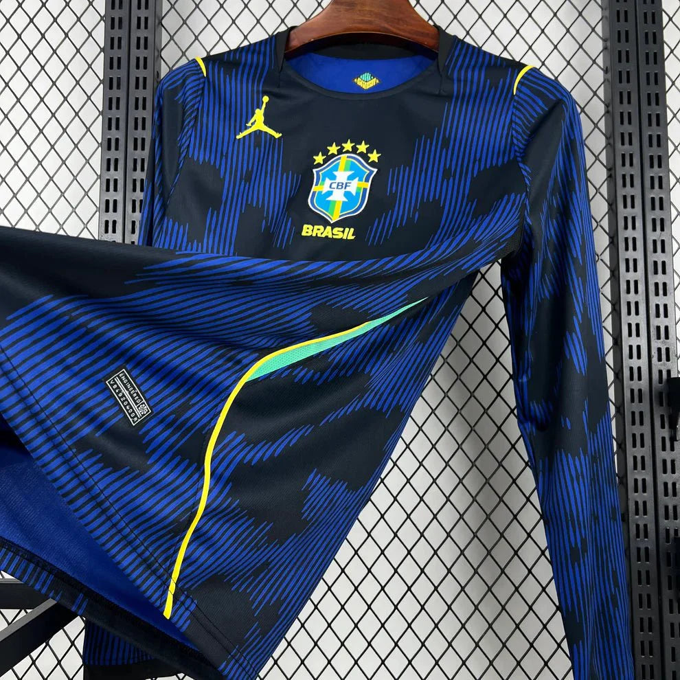 Brazil 2026 World Cup L/S Away Shirt