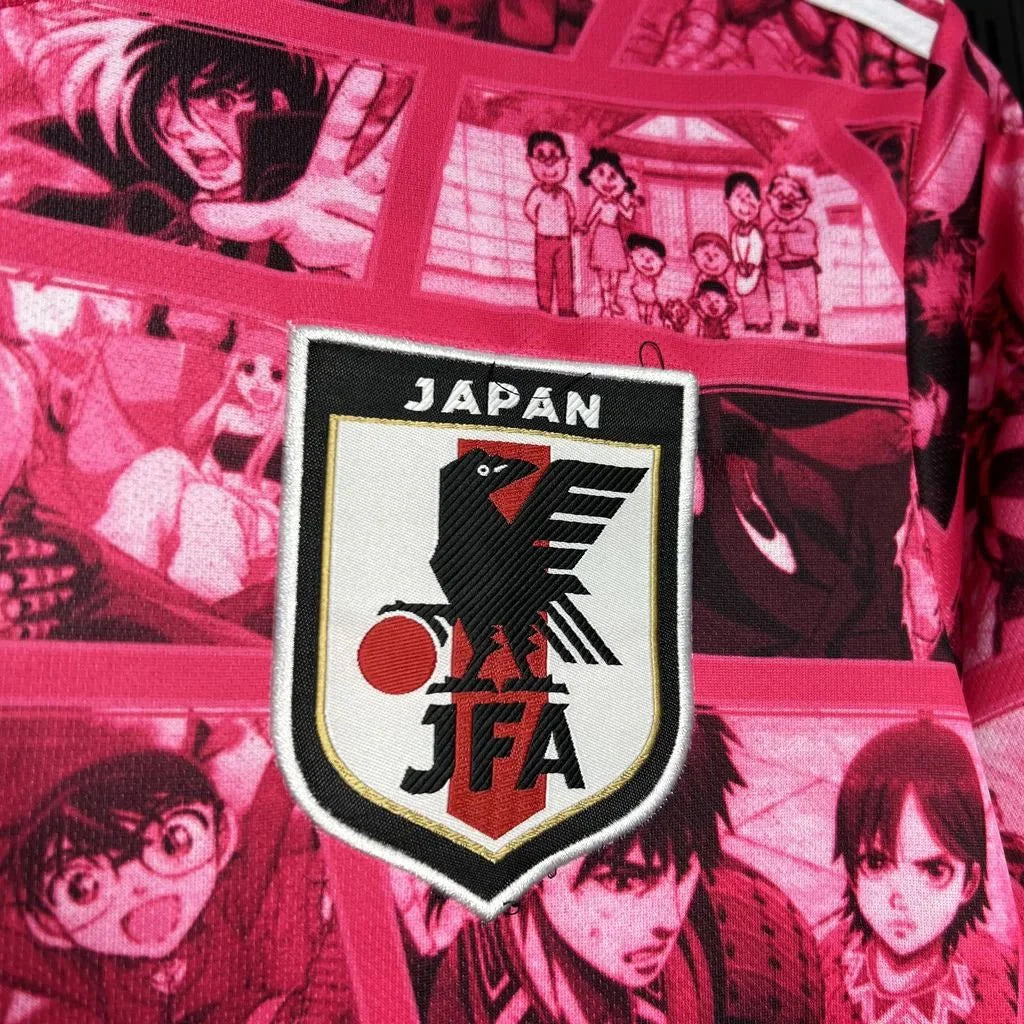 Japan × Anime Pink Shirt