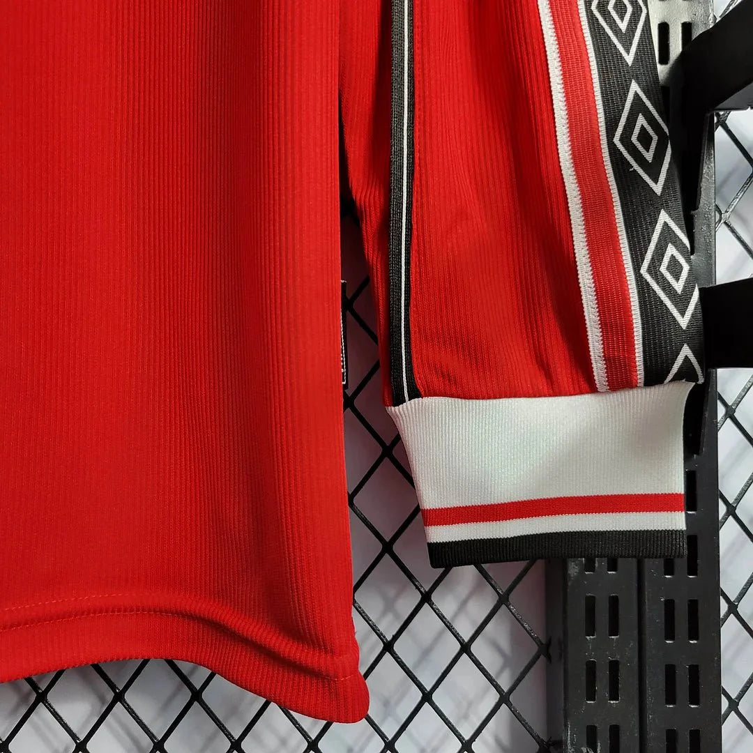 Man United 2008 L/S Home Shirt