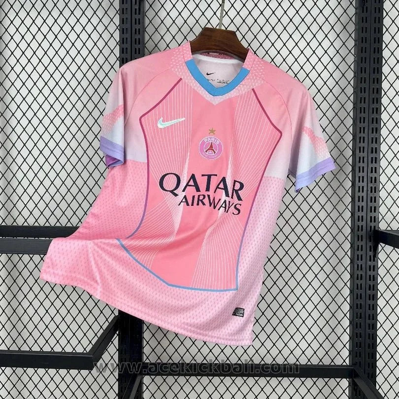 PSG Paris Saint-Germain 2025 Special Pink Shirt