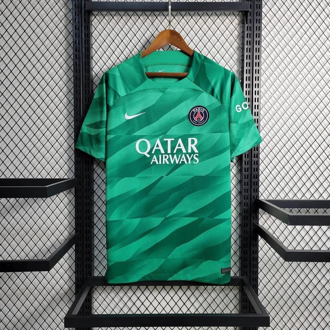 PSG Paris Saint-Germain 2023 Goalkeeper Green Shirt