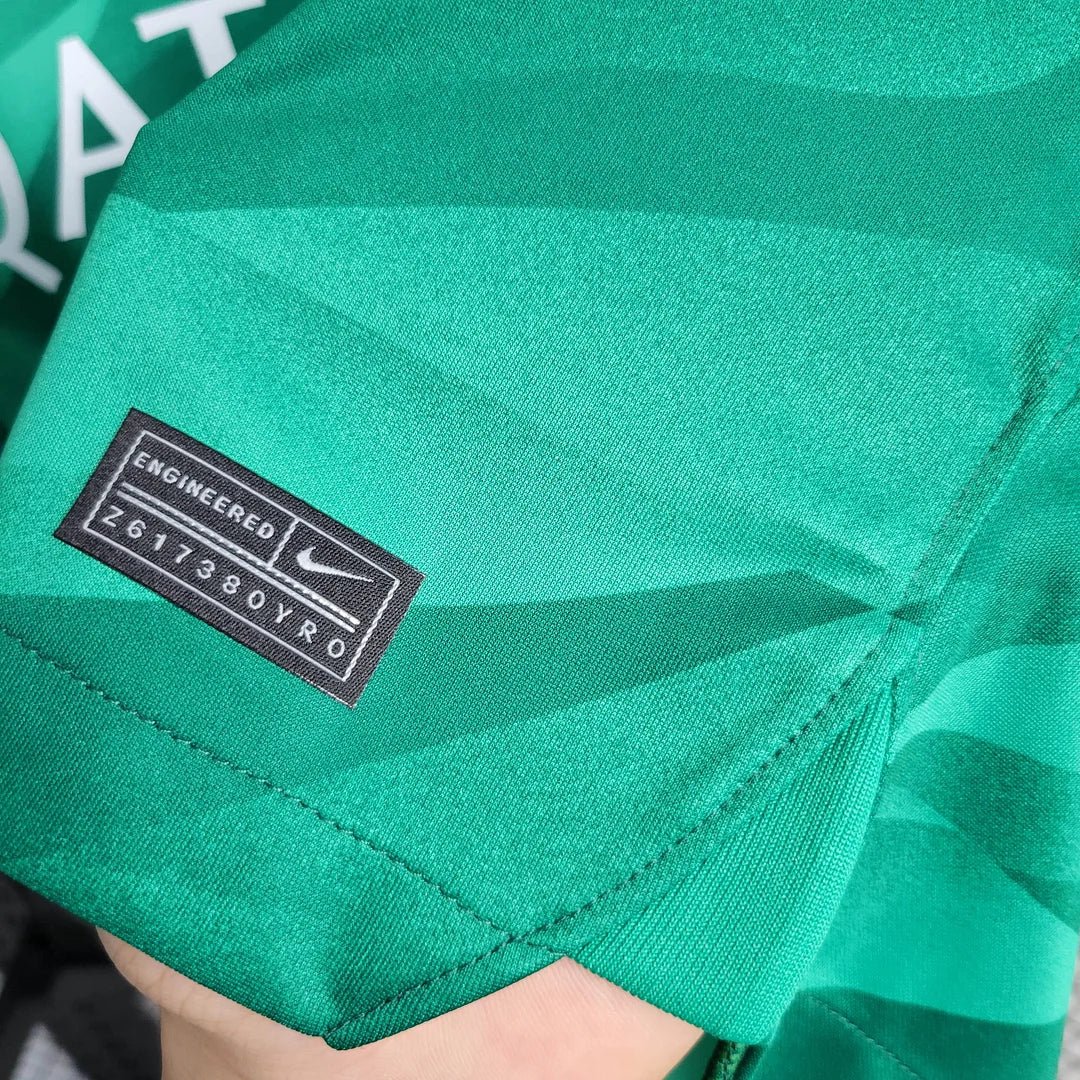 PSG Paris Saint-Germain 2023 Goalkeeper Green Shirt